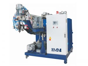 EMM106 pu ελαστομερές μηχανή χύτευσης για τροχούς πολυουρεθάνης